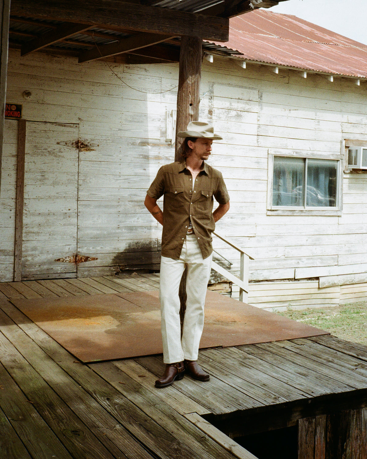 Slub Cotton Olive Drab