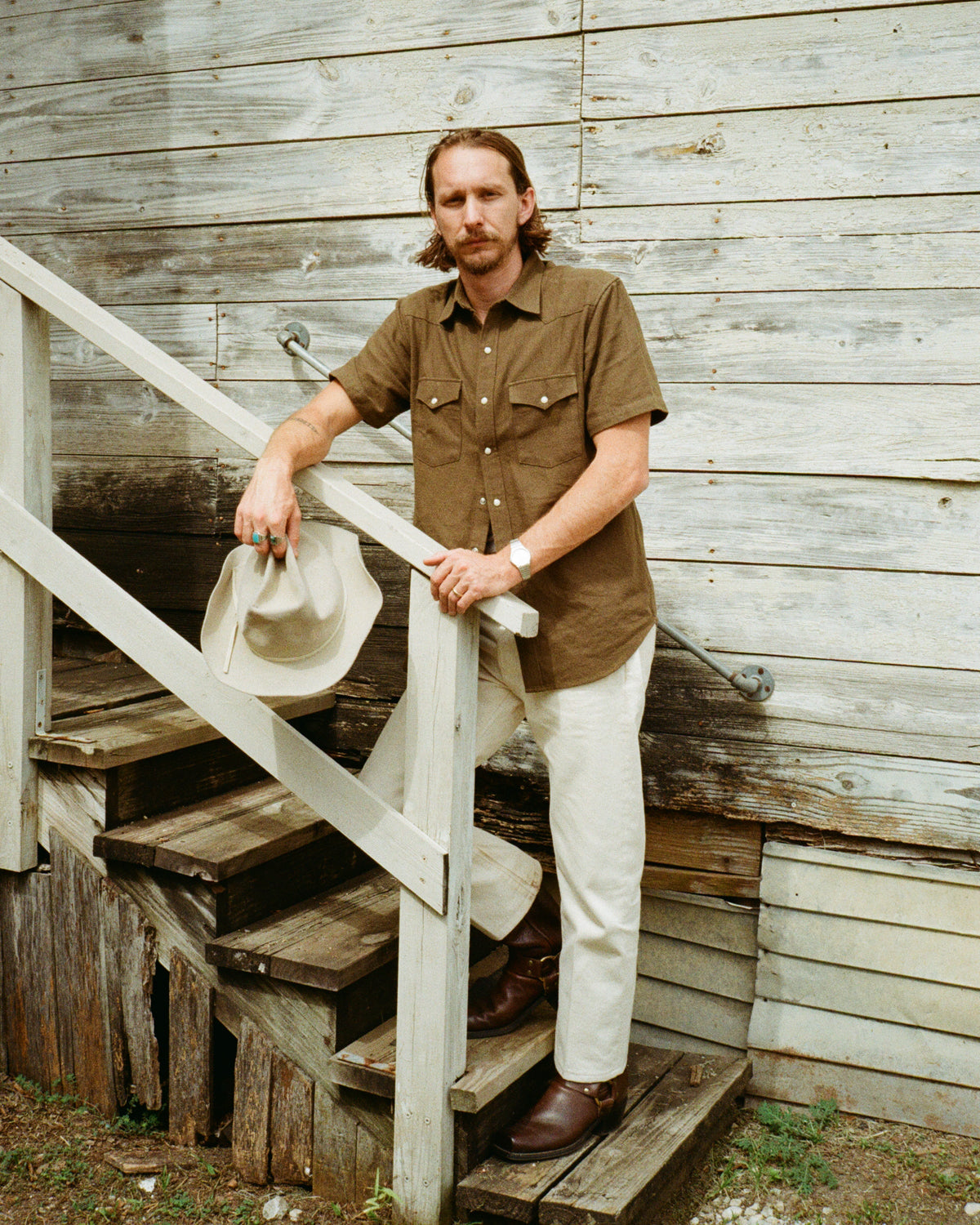 Slub Cotton Olive Drab