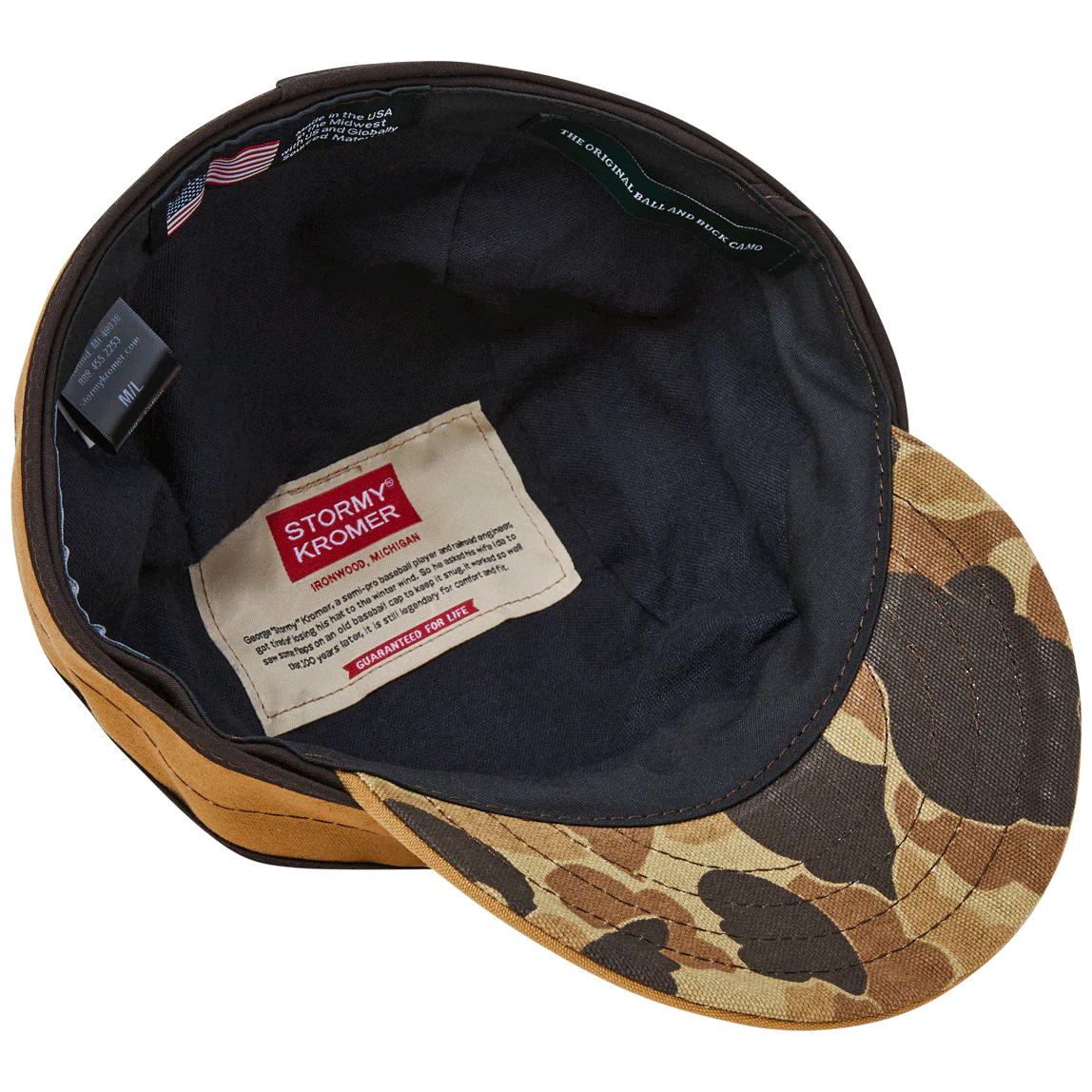 Stormy Kromer x Ball and Buck Original Cap in Signature Canvas