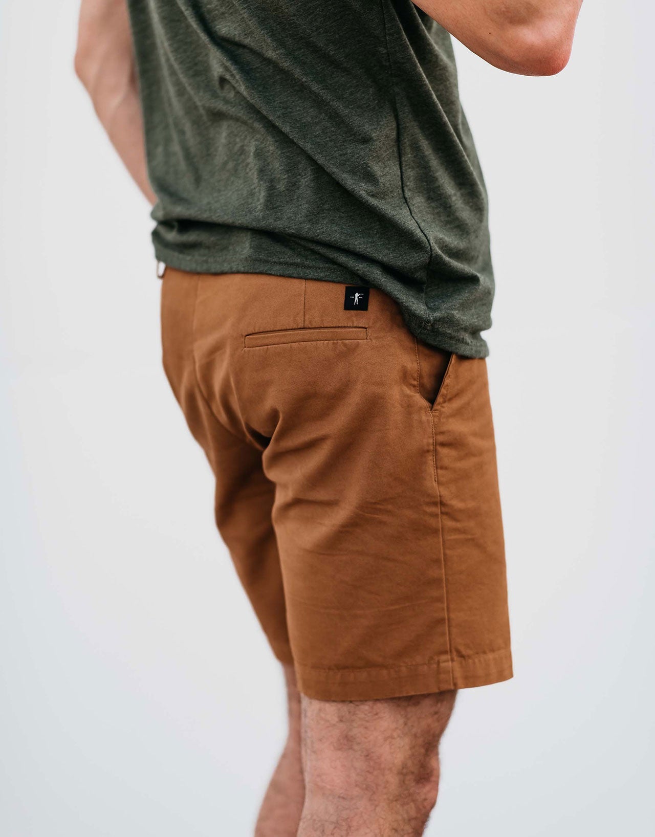 Heritage Short in Ground Nutmeg