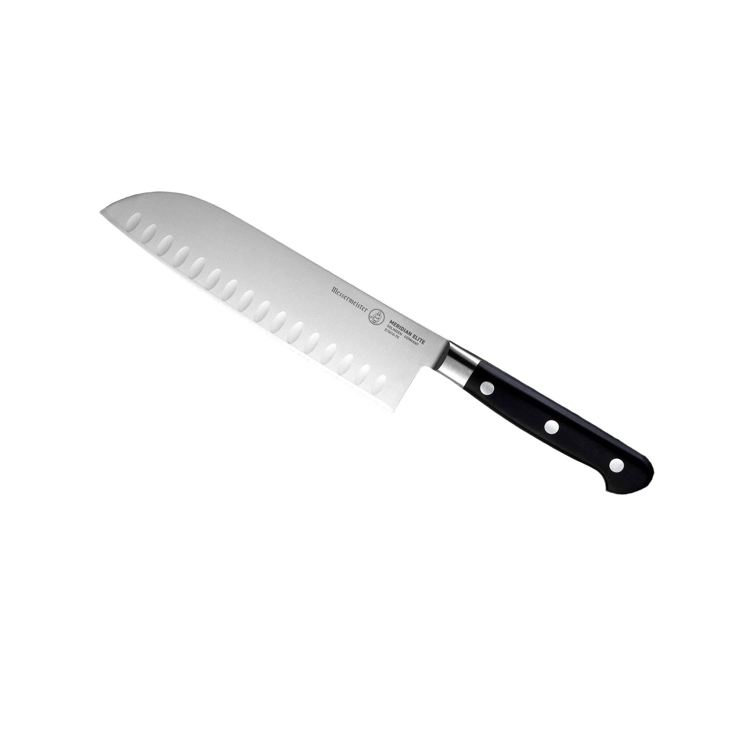Meridian Elite Kullens Santoku Knife - 7"