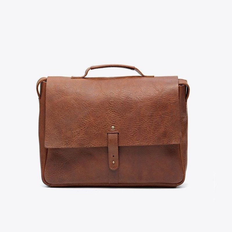 Nisolo Loreto Leather Messenger Bag