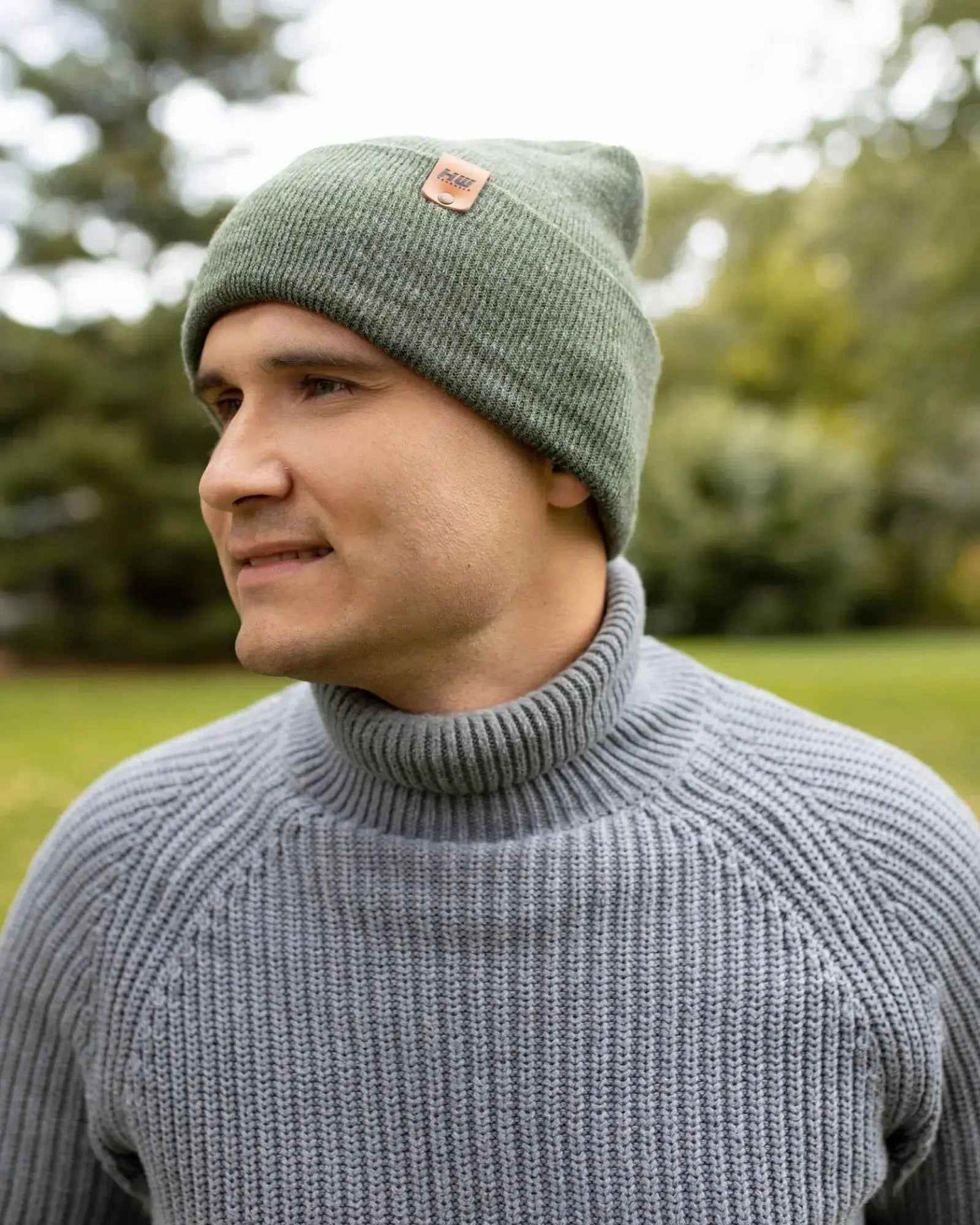 HAAKWEAR H-Stitch Cuffed Beanie - Designed and Made in USA (Patened Design)