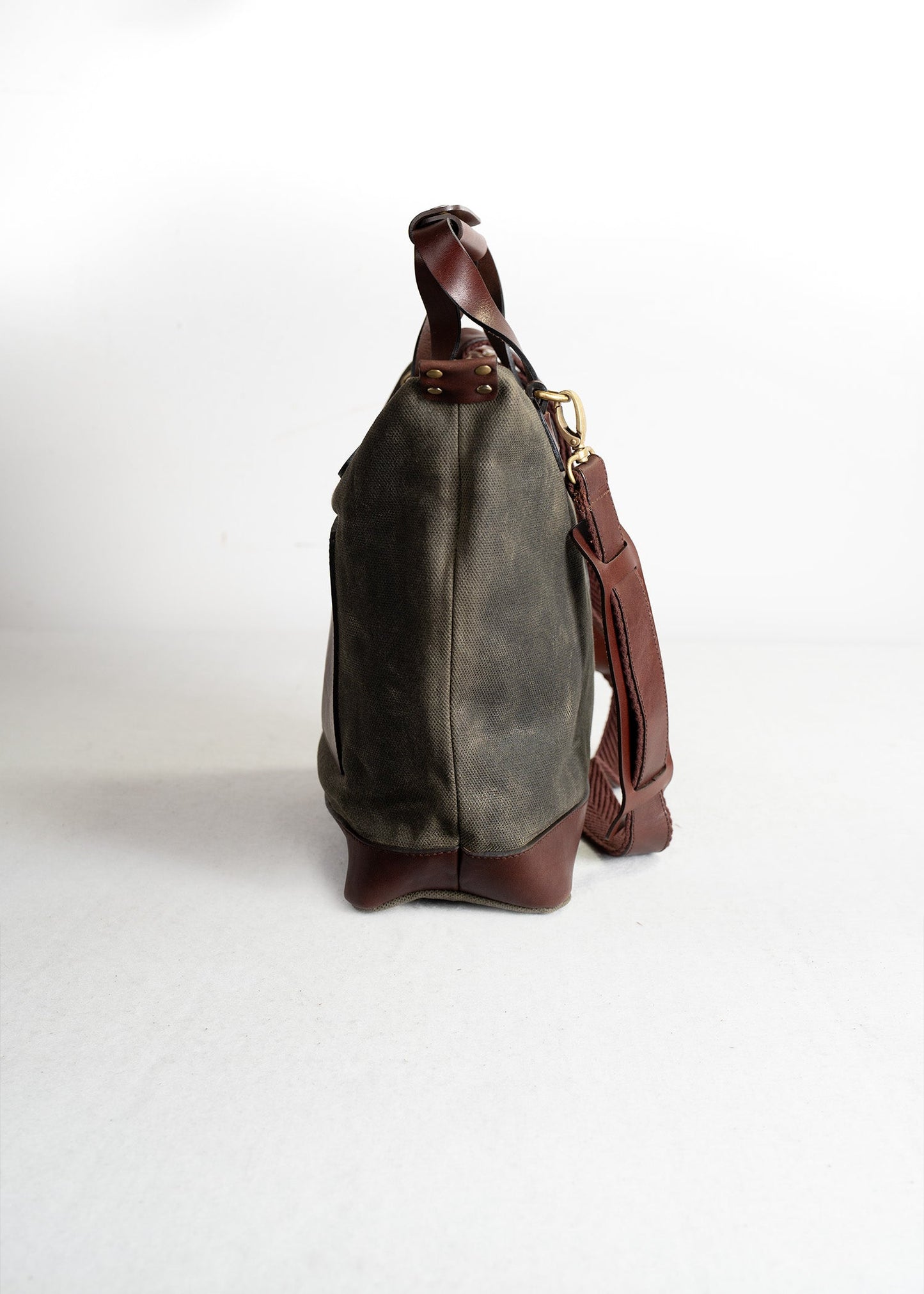 Waxed Canvas Tote Bag