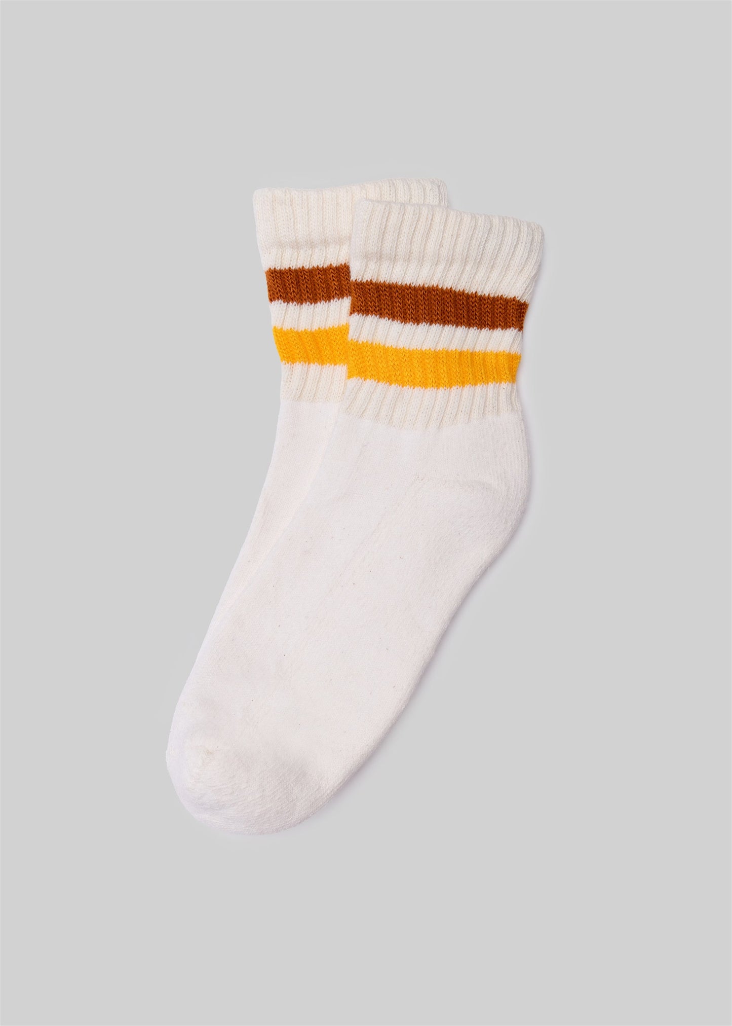 The Retro Stripe Quarter Crew