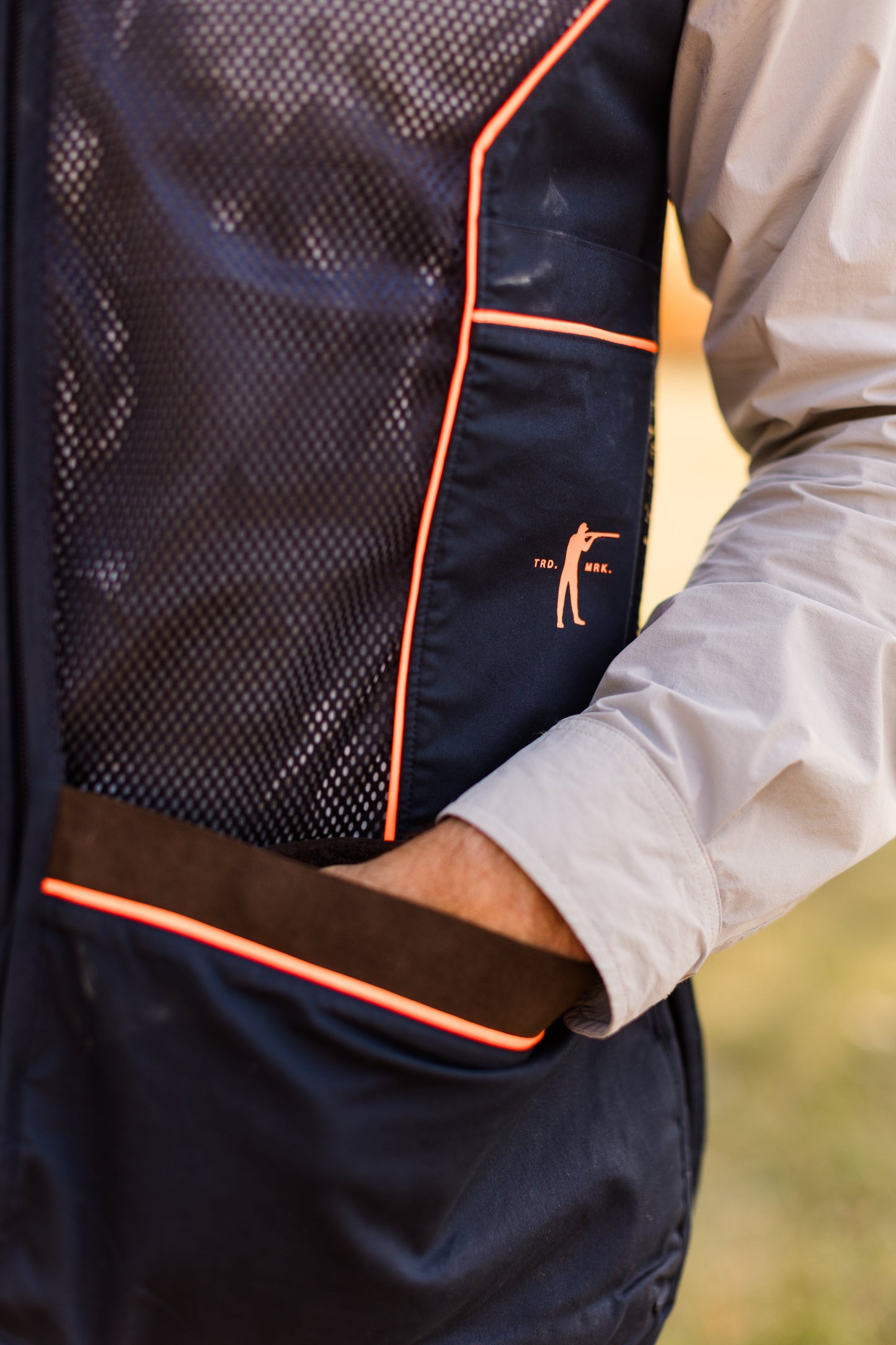 Competition Clays Vest in Navy