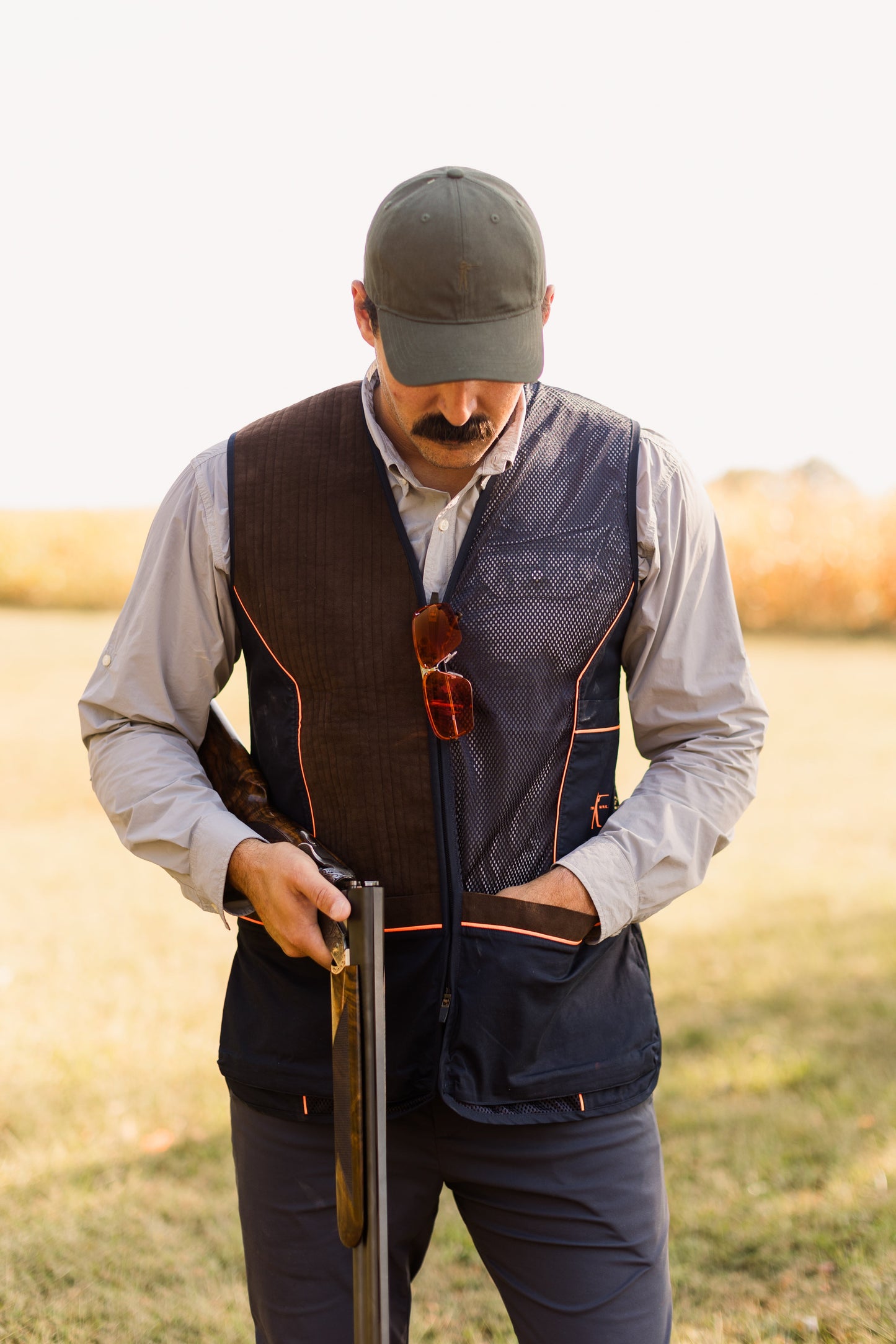 Competition Clays Vest in Navy