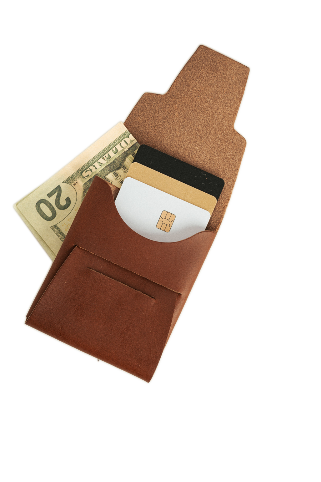 Johnny Wallet - Walnut Minerva