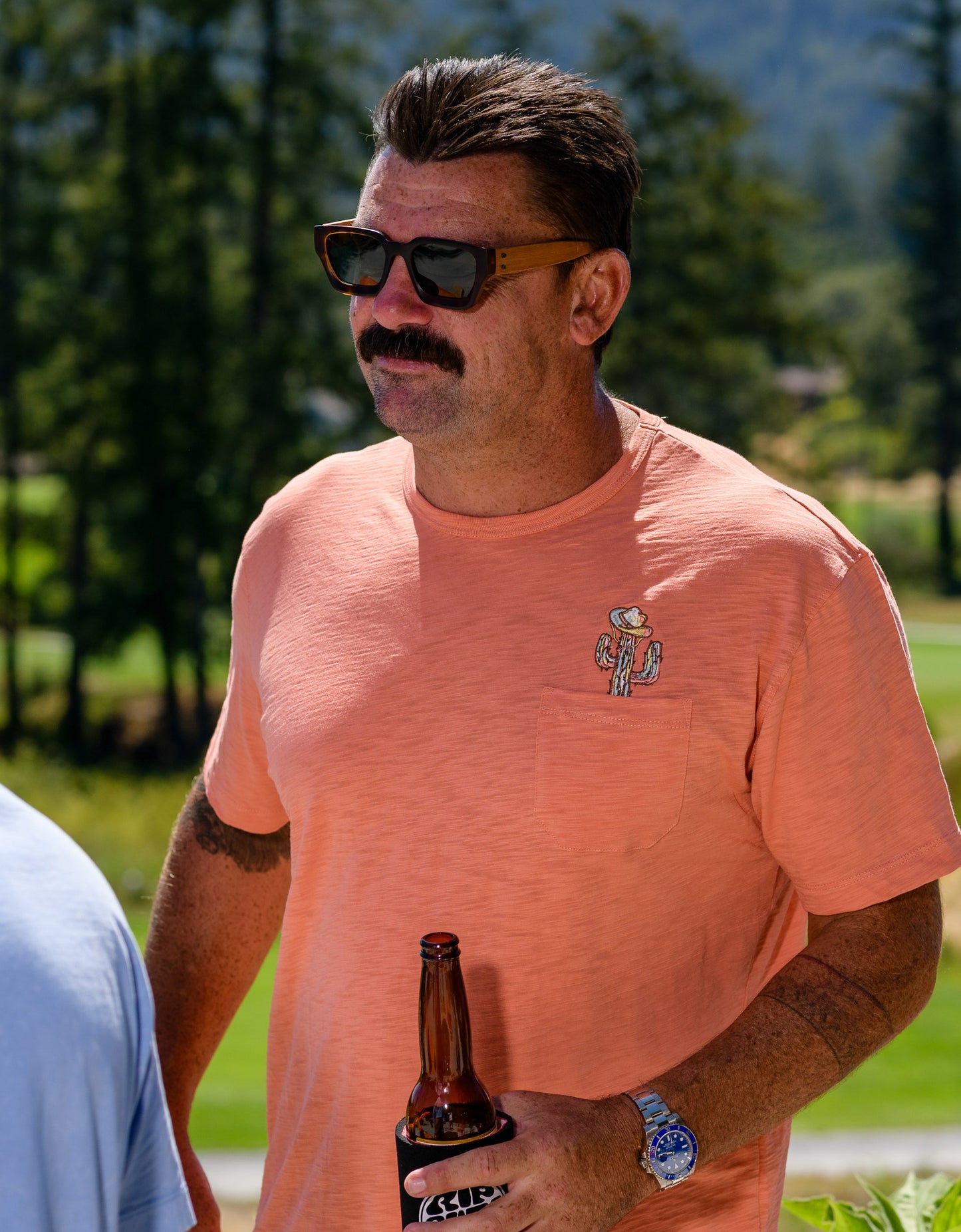 CACTUS HAT - SLUB PIMA POCKET TEE