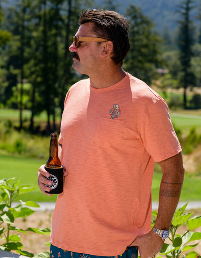 CACTUS HAT - SLUB PIMA POCKET TEE