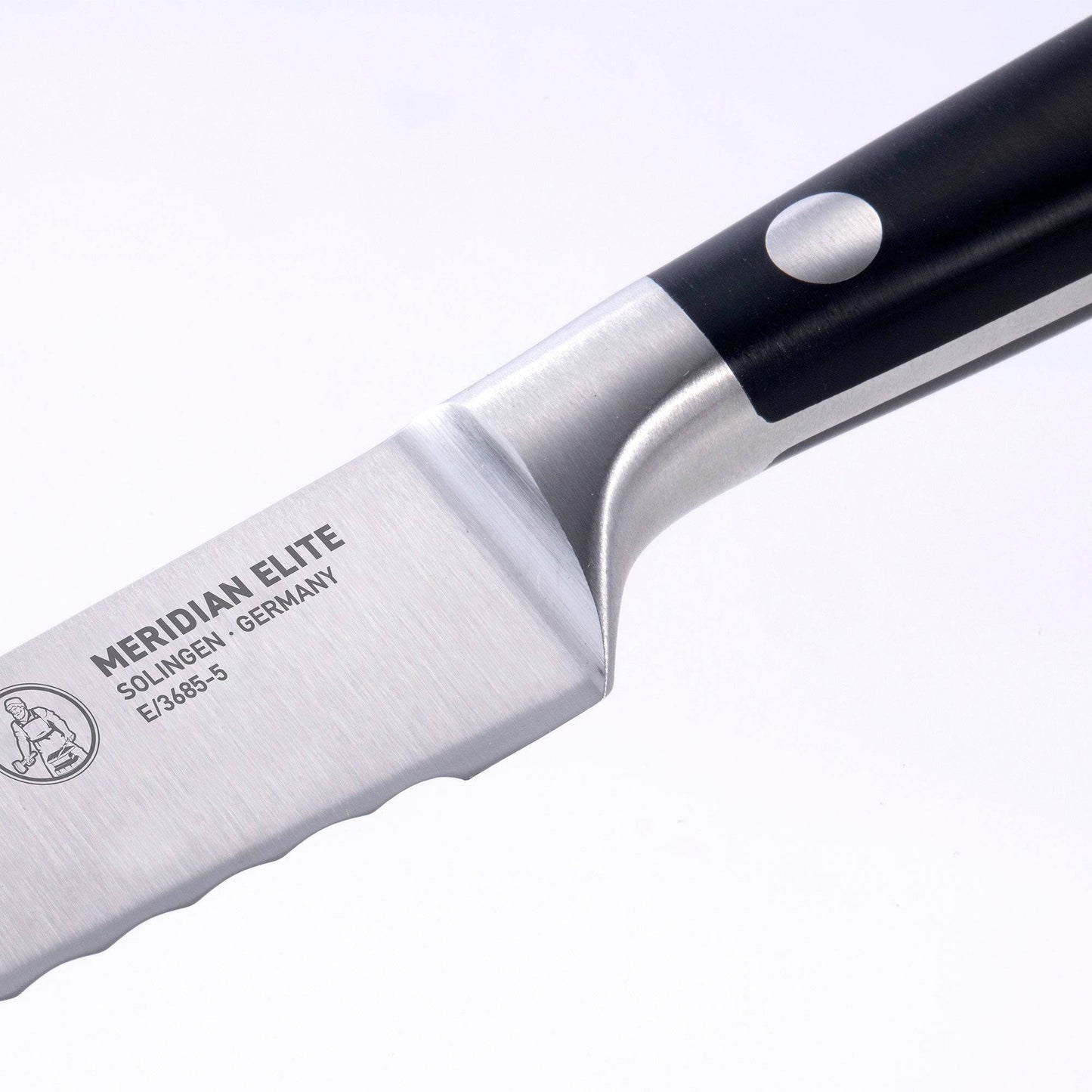 Meridian Elite Scalloped Utility Knife - 5"