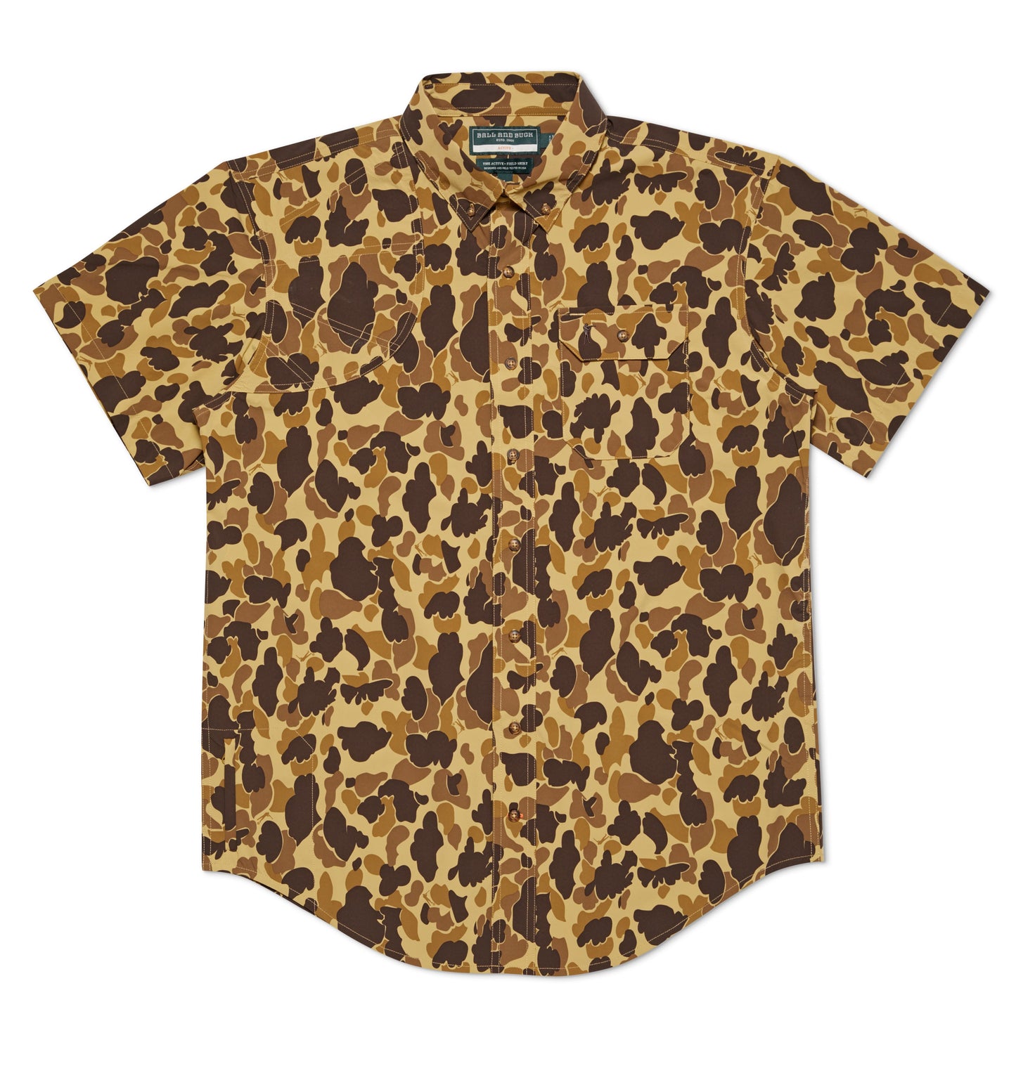 Active+ Field Shirt, Short Sleeve - Original Camo