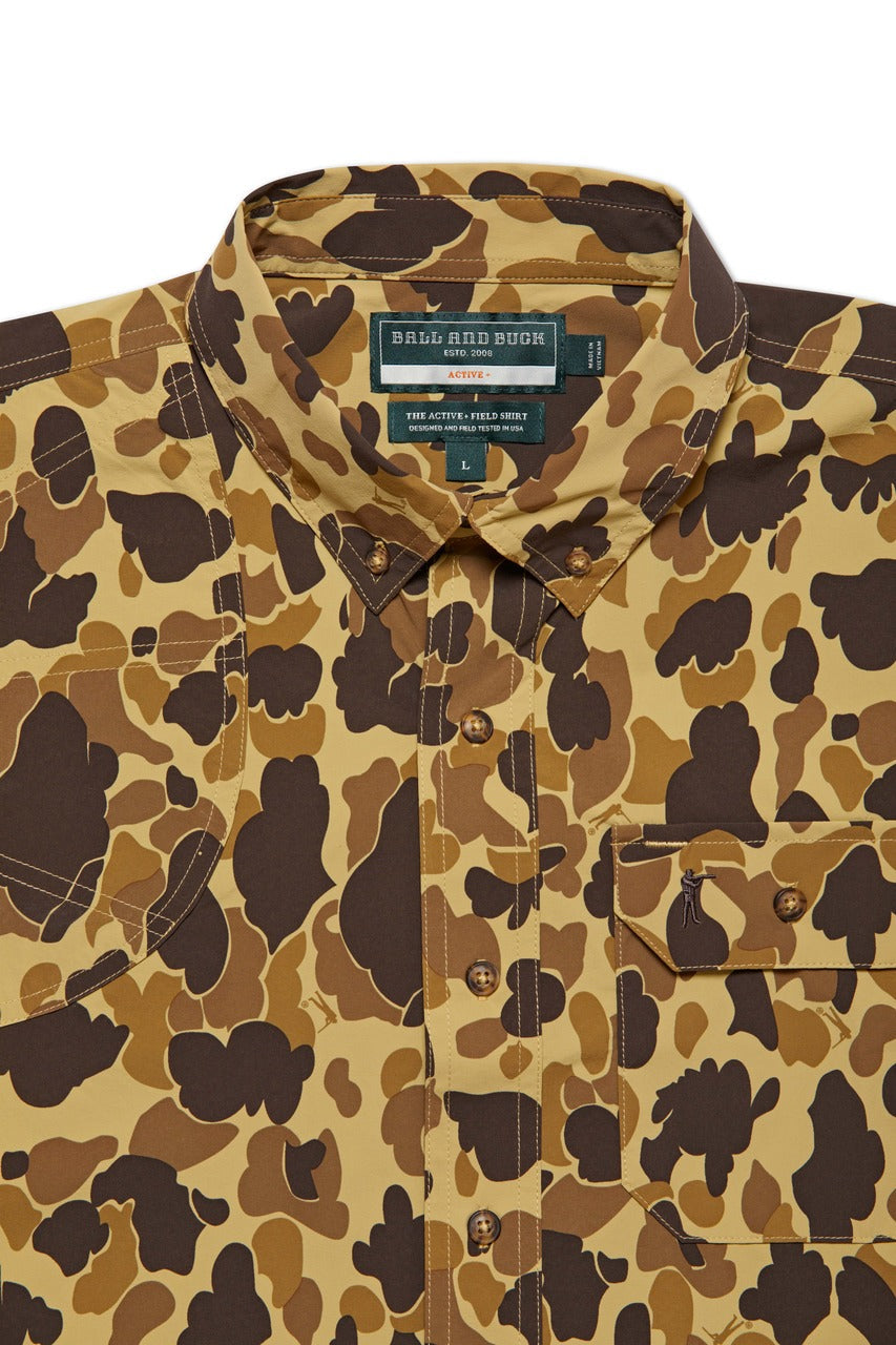 Active+ Field Shirt, Short Sleeve - Original Camo