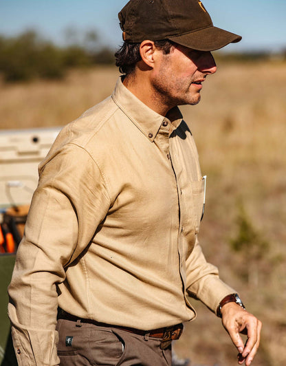 Scout Shirt - Sand Flannel