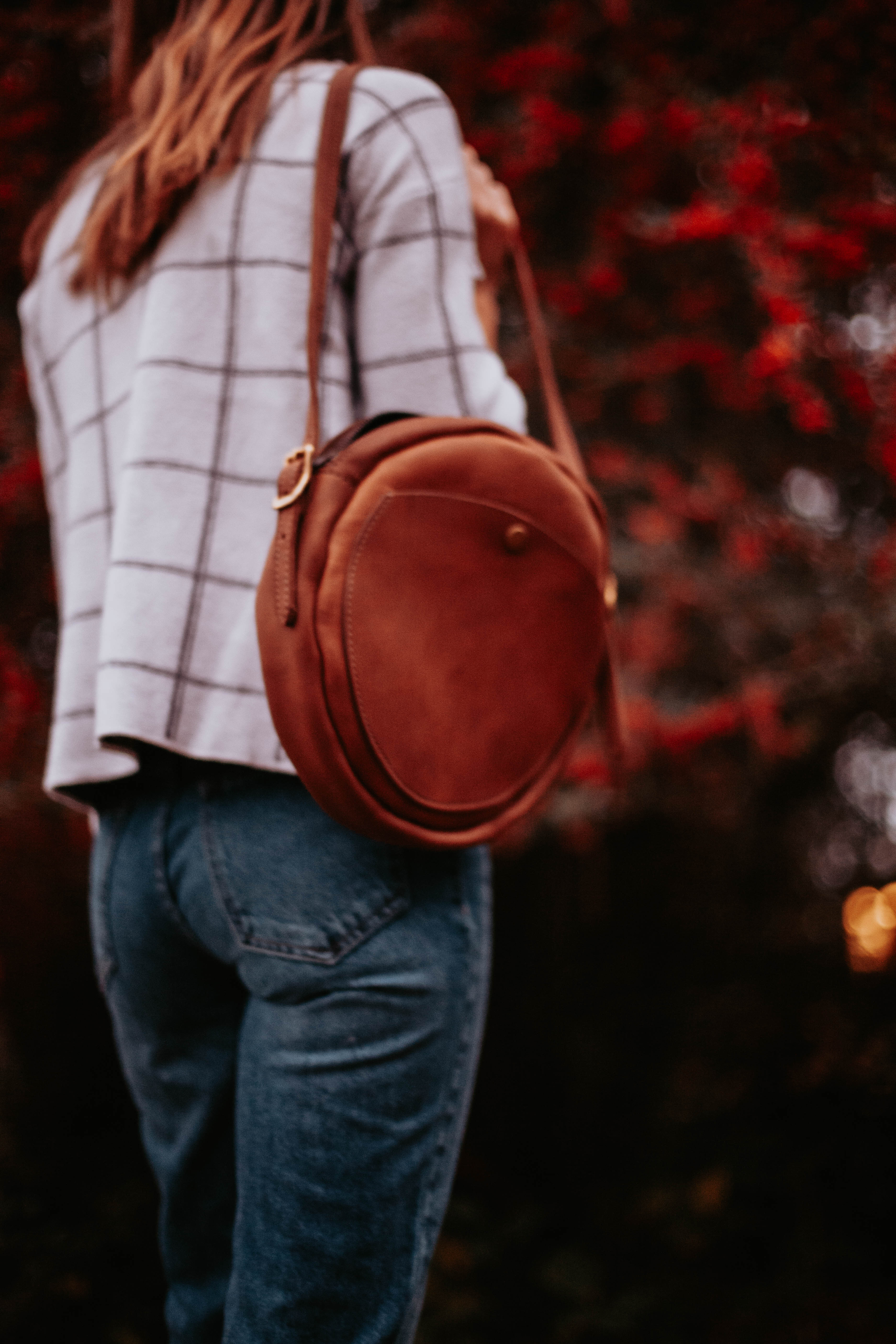 The Olivia Bag by Lane Bag Co. - Light Brown