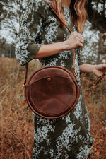 Load image into Gallery viewer, The Olivia Bag by Lane Bag Co. - Dark Brown
