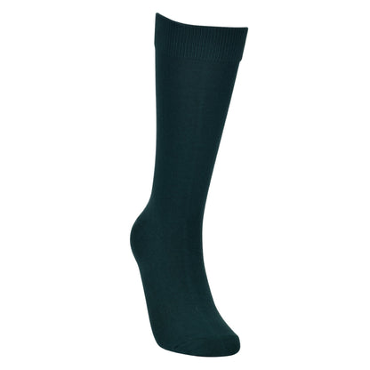 Solid Emerald Green Socks