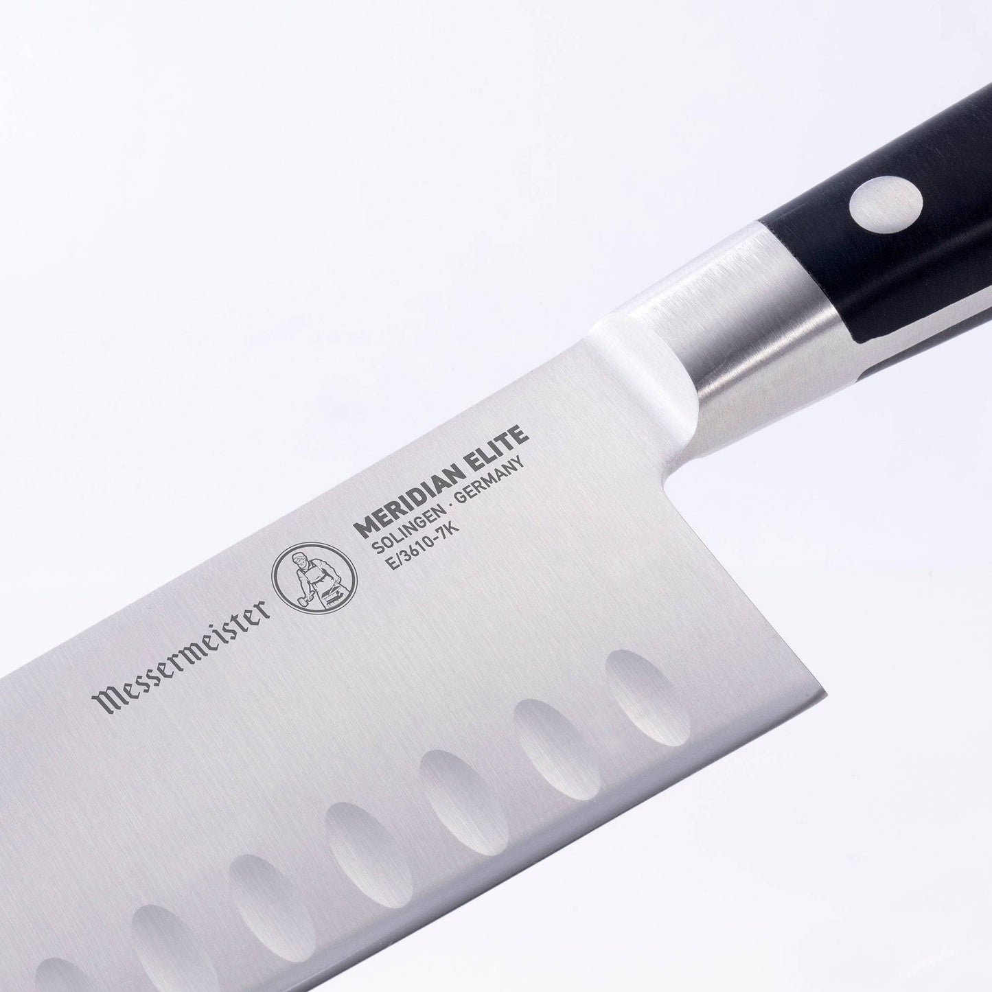 Meridian Elite Kullens Santoku Knife - 7"