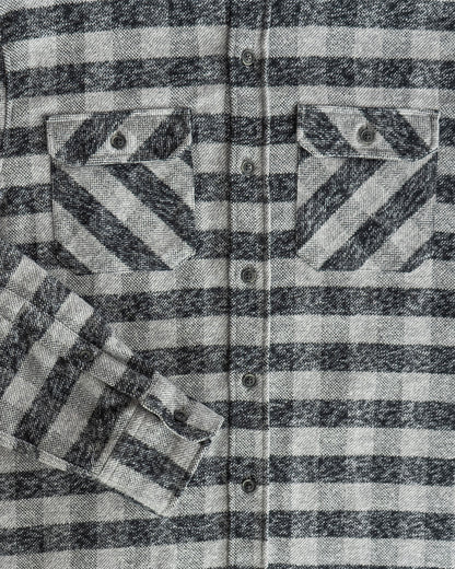Grand Flannel, Charcoal Gingham