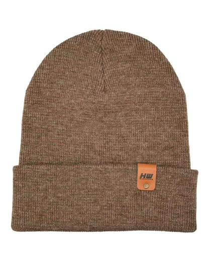 HAAKWEAR Classic Fusion Cuffed Beanie - Burgundy / Green, Made in USA