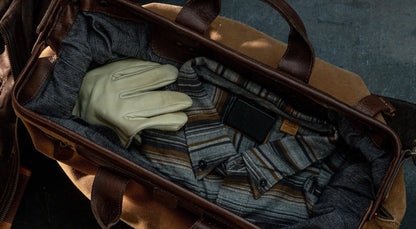 Heritage Waxed Canvas Lineman Duffle Bag