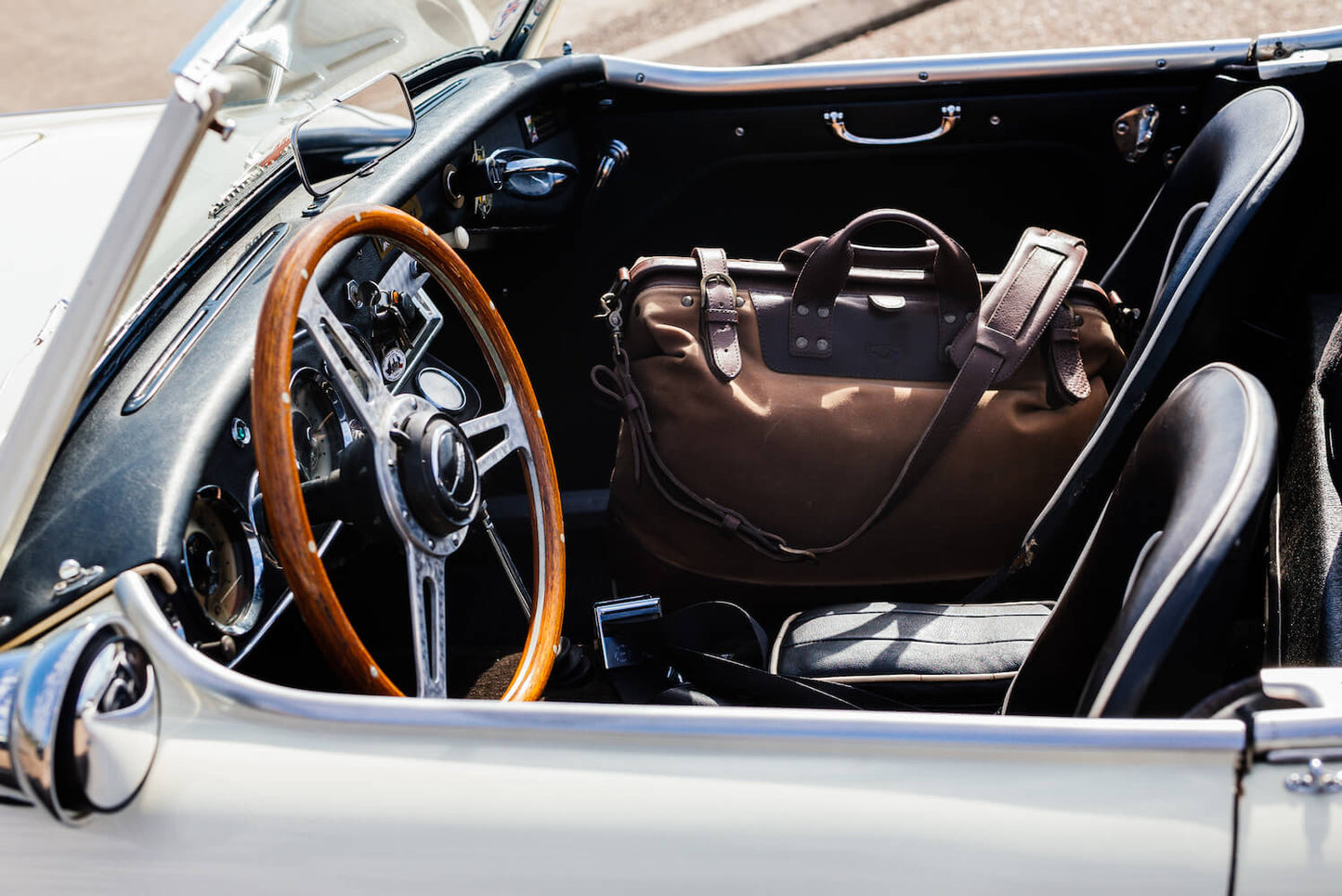 Heritage Waxed Canvas Lineman Duffle Bag