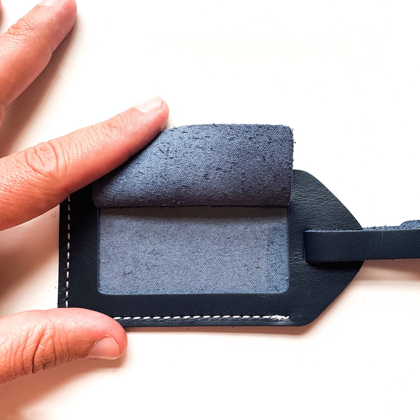 Rogue Leather Luggage Tag