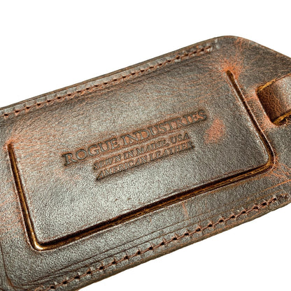 Rogue Leather Luggage Tag