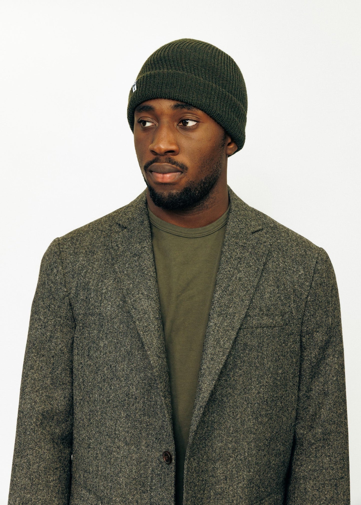 Merino Cardigan Stitch Beanie