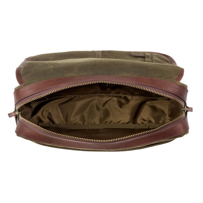 Campaign Waxed Canvas Messenger Bag