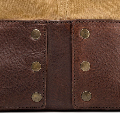 Heritage Waxed Canvas Lineman Duffle Bag