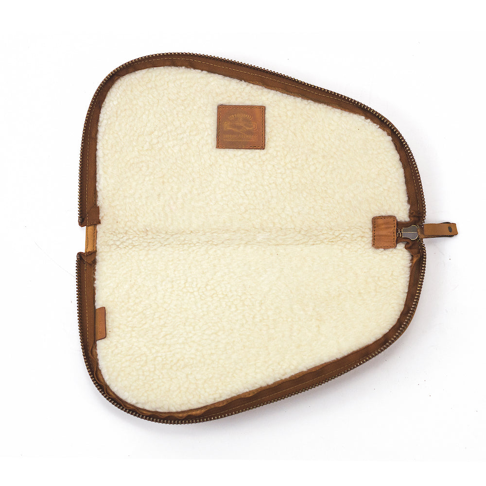 White Wing Leather Hunting Pistol Case