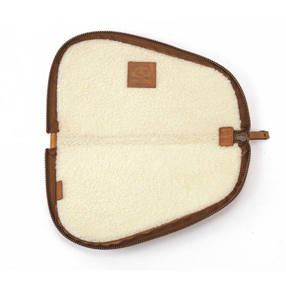 White Wing Leather Hunting Pistol Case