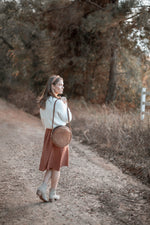 Load image into Gallery viewer, The Olivia Bag by Lane Bag Co. - Light Brown
