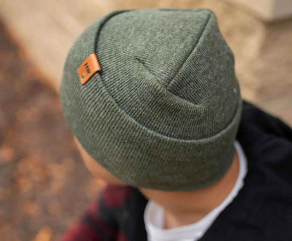 HAAKWEAR H-Stitch Cuffed Beanie - Designed and Made in USA (Patened Design)