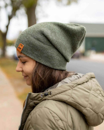 HAAKWEAR H-Stitch Cuffed Beanie - Designed and Made in USA (Patened Design)
