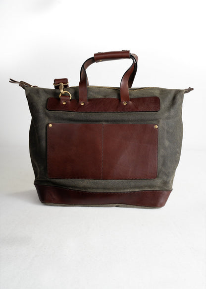 Waxed Canvas Tote Bag