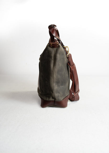 Waxed Canvas Tote Bag