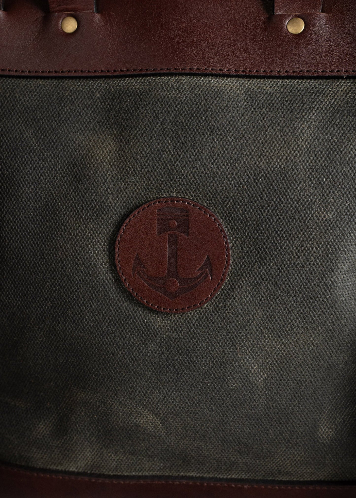 Waxed Canvas Tote Bag