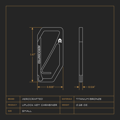 Uplock Key Carabiner