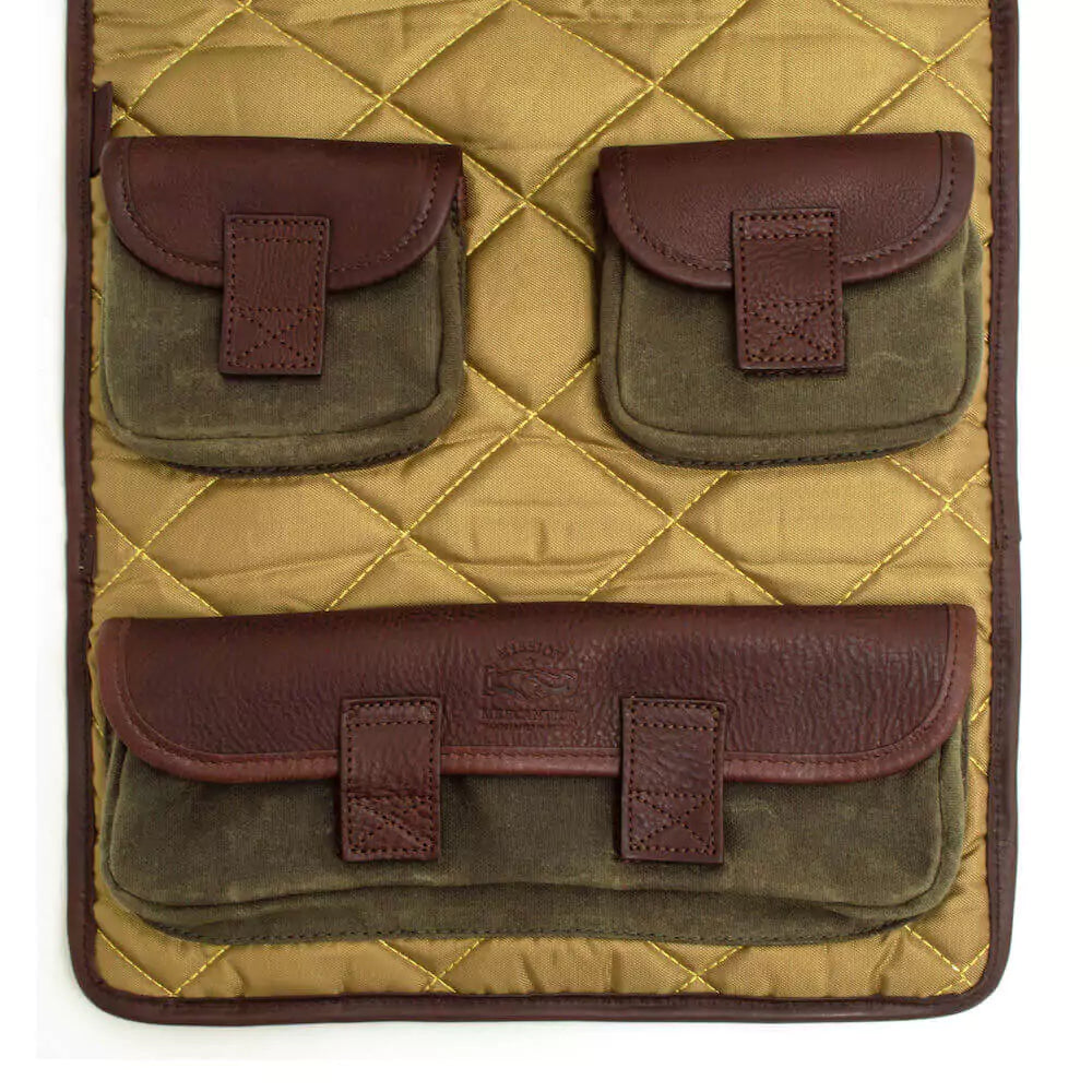 White Wing Waxed Canvas Gun Cleaning Mat