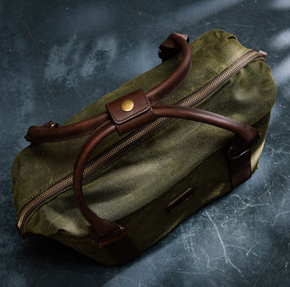 White Wing Waxed Canvas Cooler