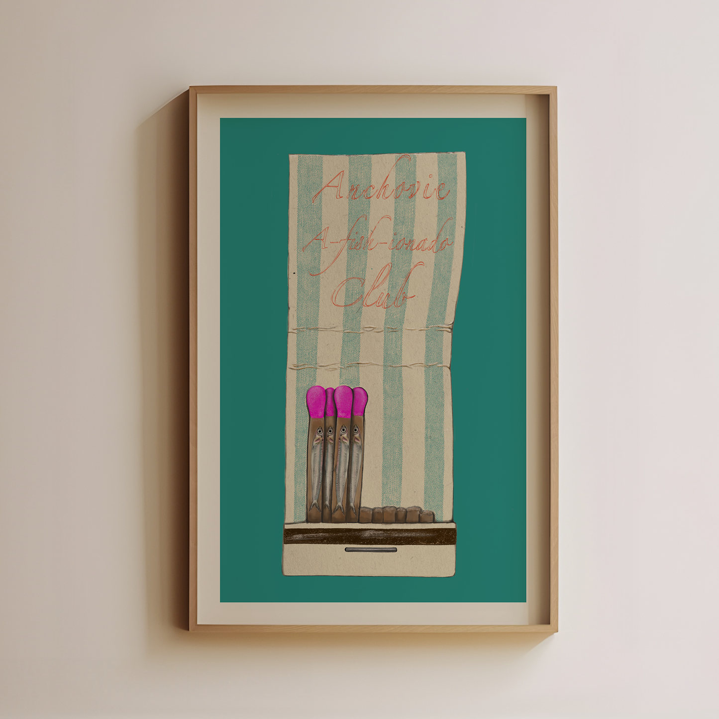 A-Fish-ionado Club Matchbox by Maria Jose