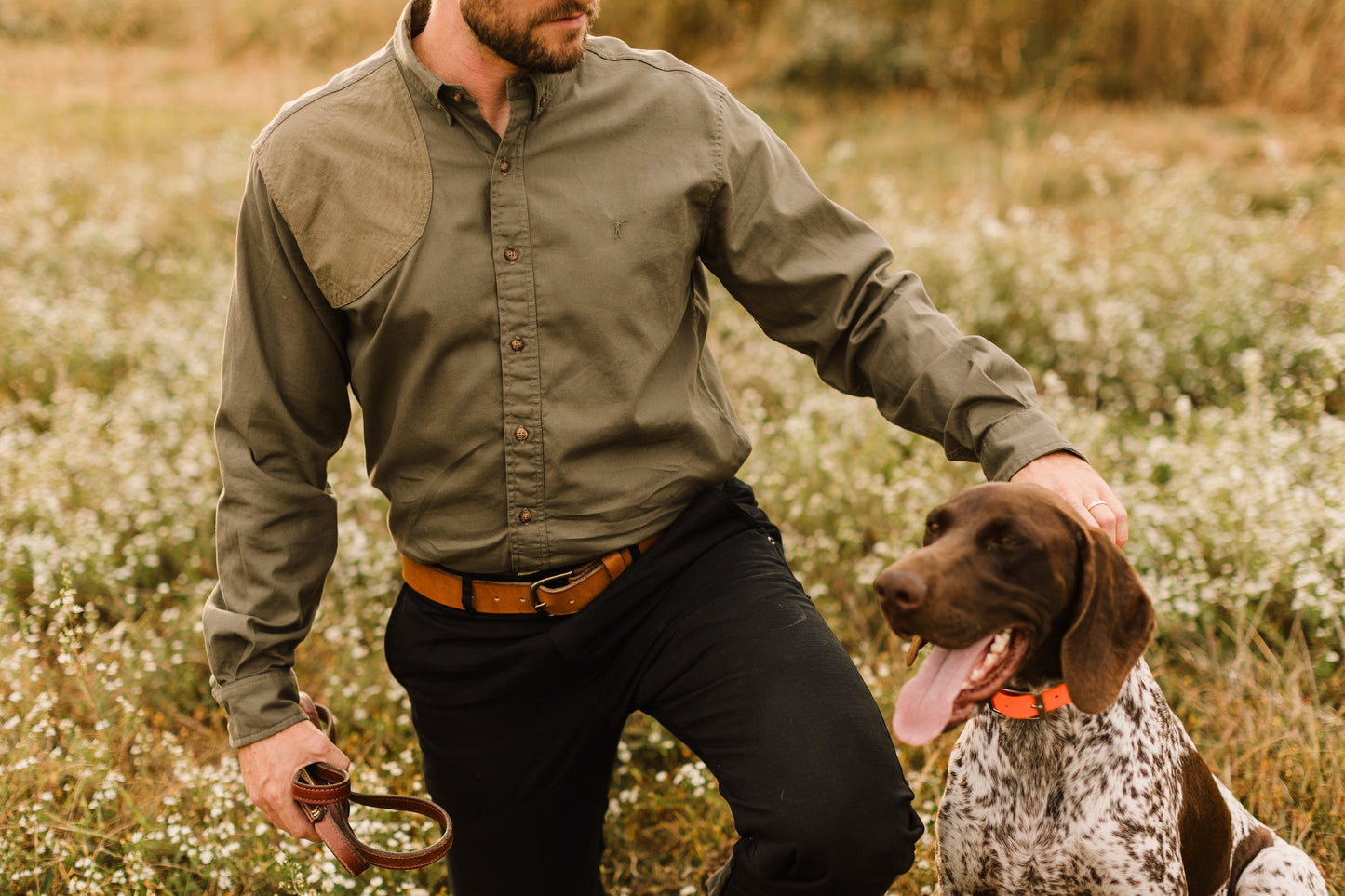 Jack Carr x Ball and Buck Hunters Shirt - Ranger Green