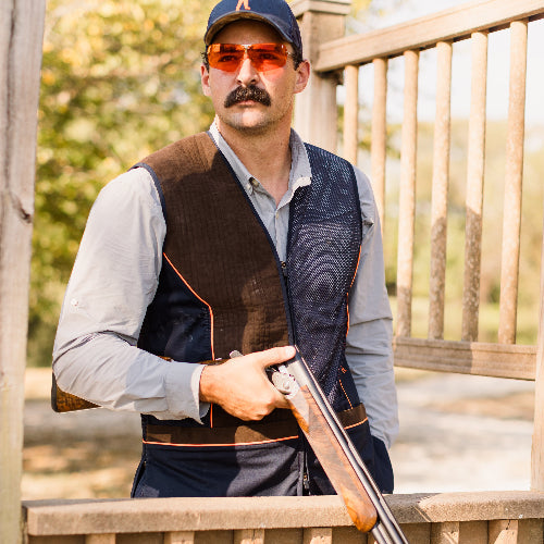 Competition Clays Vest in Navy