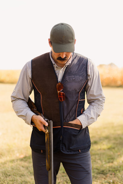 Competition Clays Vest in Navy