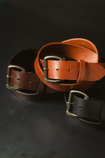 Heavy Duty Belt - Walnut