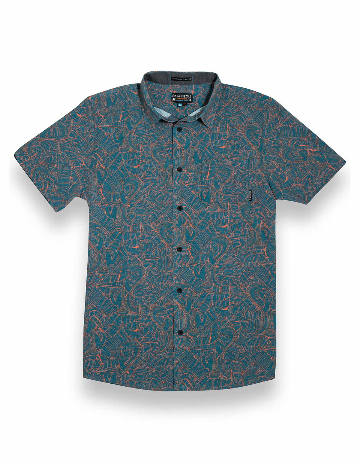 FAIR FIGHT GREEN - VAGABOND™ BUTTON UP