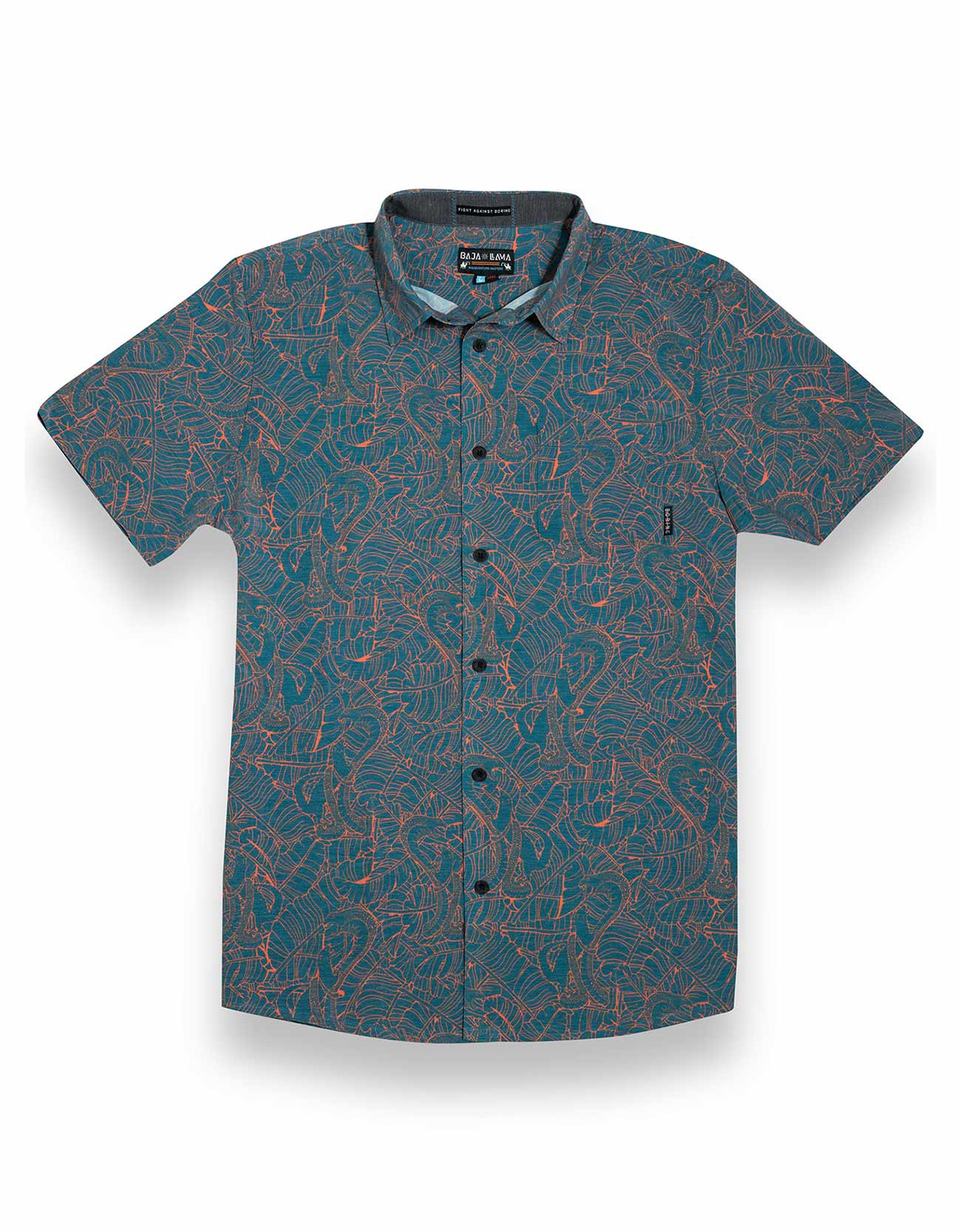 FAIR FIGHT GREEN - VAGABOND™ BUTTON UP