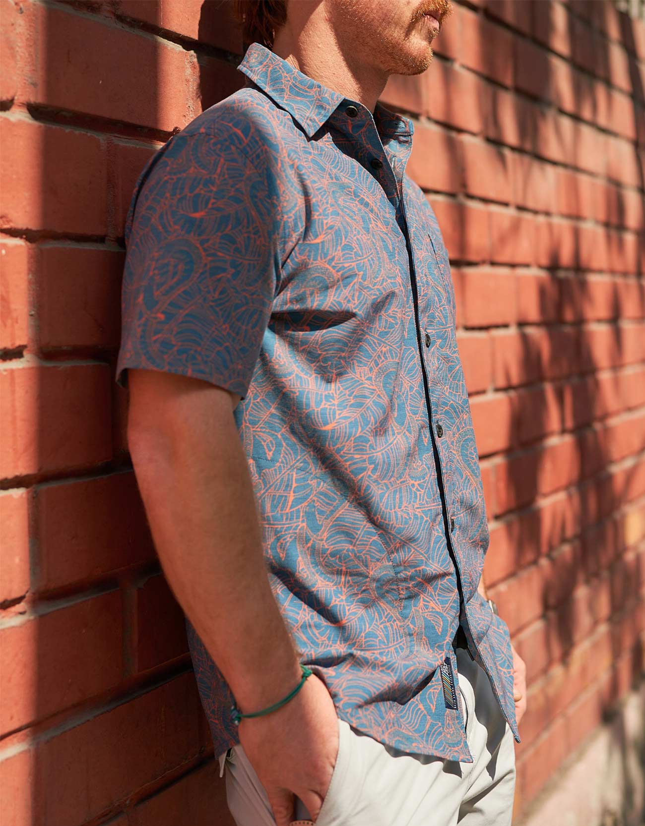 FAIR FIGHT GREEN - VAGABOND™ BUTTON UP